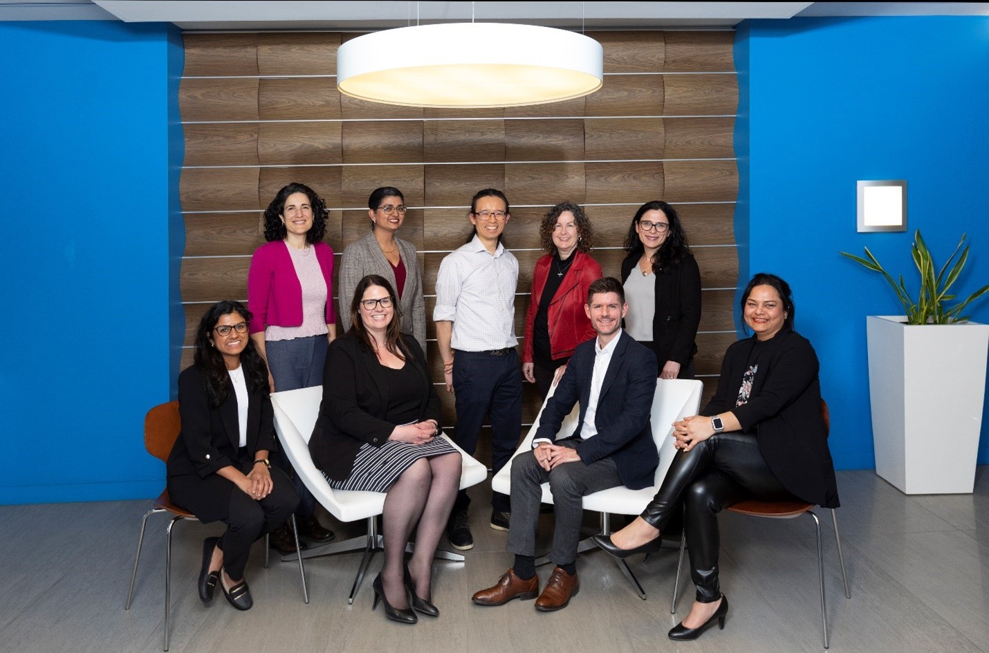 Photo de groupe des permanents du CNAC