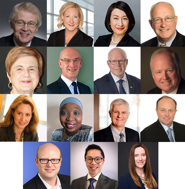 Portraits des membres du CSNAC