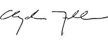 Clyde McLellan Signature