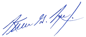 Signature of Kevin Nye